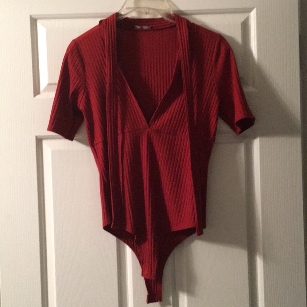 Papaya bodysuit